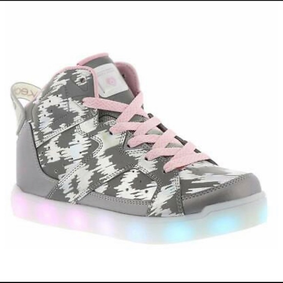 sketchers girls energy lights